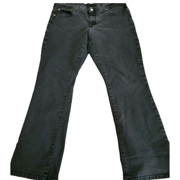 Vintage 1997 Levi's 415 Relaxed Bootcut Jeans 31 Womens Red Tab High Rise Black - Picture 3 of 5